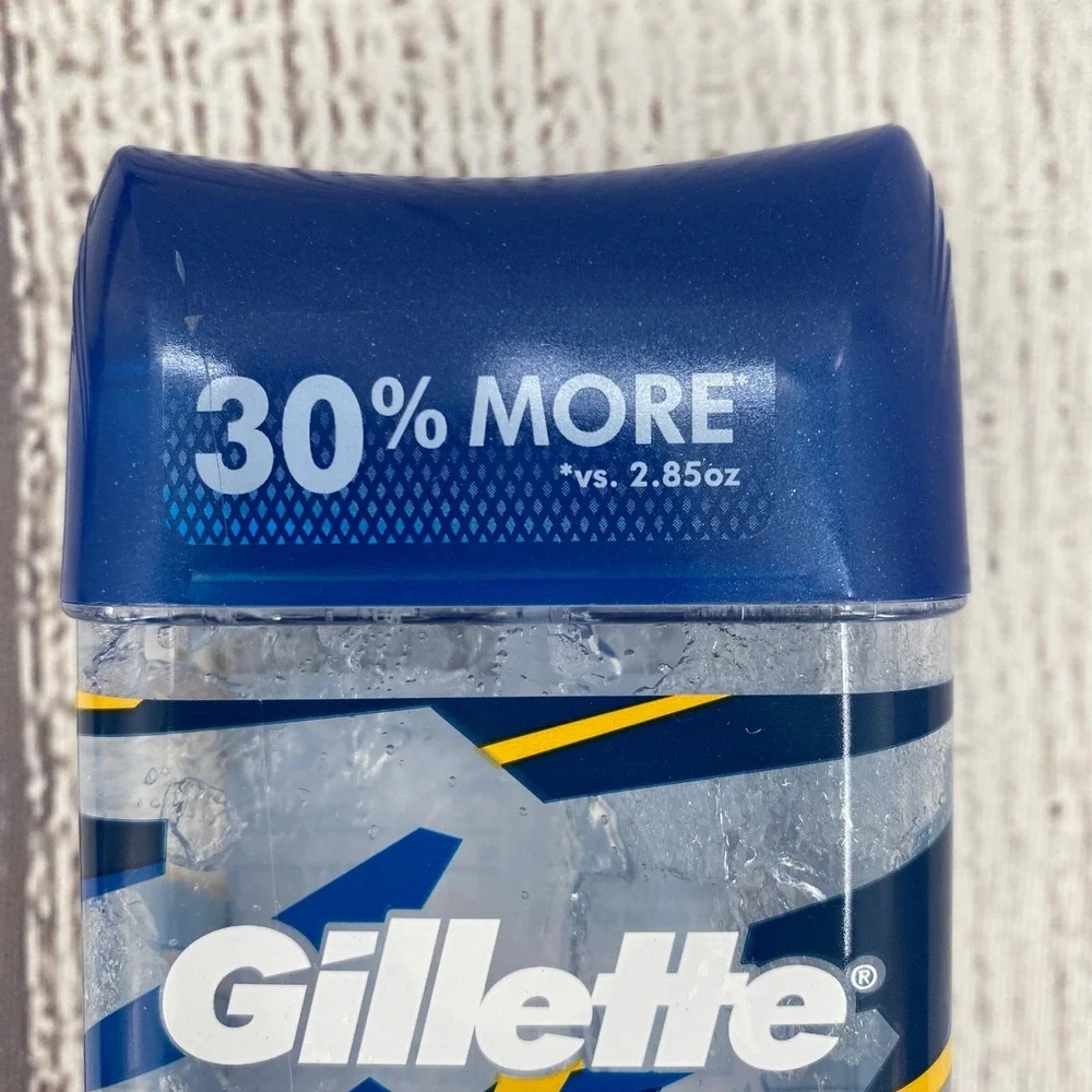 Gillette Clear Shield Deodorant Mens 3.8oz Tropical Breeze (5 Pack) Sport el
